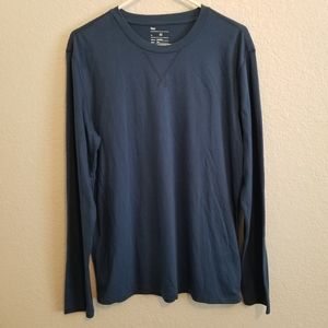 Gap Men's Dark Blue Long Sleeve Shirt